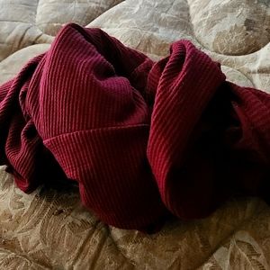 A Long Sleve Red Shirt